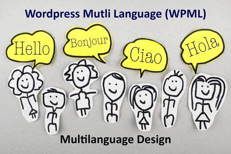 Wordpress Mutli Language (WPML) : Multilanguage Design